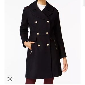 Vince Camuto Double-Breasted Peacoat